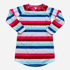 GapKids 8 fleece nightgown stripes